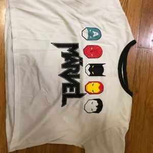 Marvel Crop Top short sleeve